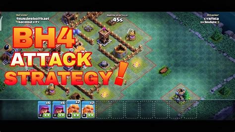 builder hall 4 attack strategy